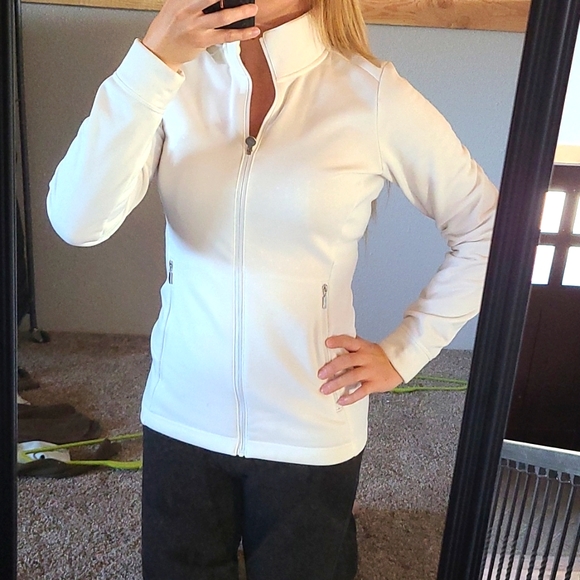 Nike Jackets & Blazers - White Nike XS Jacket